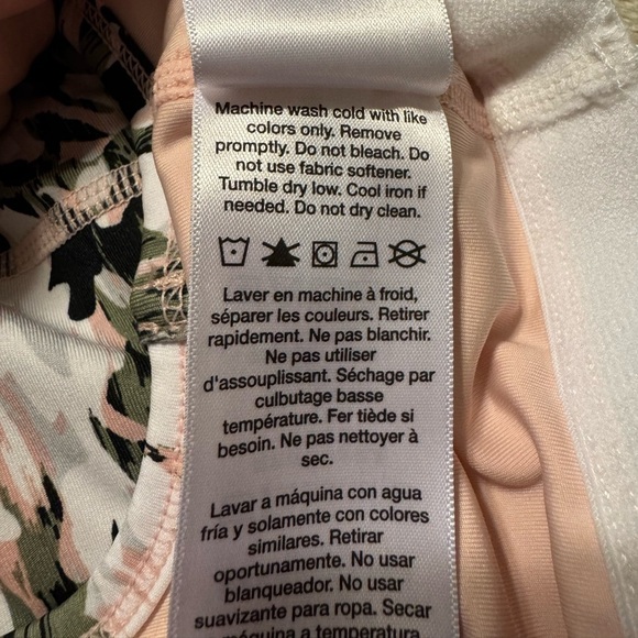 DKNY Sport Crop Tank with Sports Bra - Picture 7 of 7